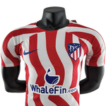 Camisa Atlético de Madrid I 22/23 Vermelha e Branca - Nike - Masculino Jogador - Vilas Store