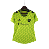 Camisa Feminina Manchester United III 22/23 Adidas - Verde - Vilas Store