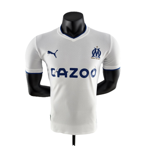 Camisa Olympique de Marseille 22/23 - Branca - Puma - Masculino Jogador - Vilas Store