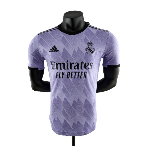 Camisa Real Madrid II 22/23 - Roxa - Adidas - Masculino Jogador - Vilas Store