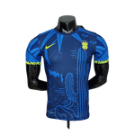 Camisa Seleção Brasil 2022 Nike - Azul - Conceito Nordeste - Vilas Store