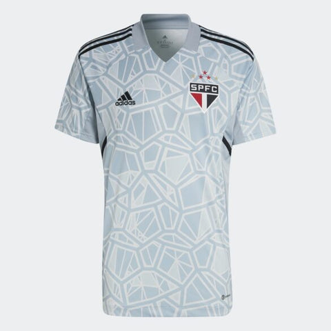 Camisa de Goleiro São Paulo 22/23 Adidas - Cinza - Vilas Store