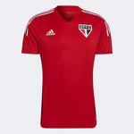 Camisa de Treino São Paulo 22/23 Adidas - Vermelho - Vilas Store