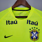 Camisa de Treino Seleção Brasil Nike - Verde Fluorescente - Vilas Store