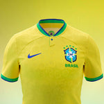 Camisa Seleção Brasil 22/23 Nike - Amarelo - Vilas Store