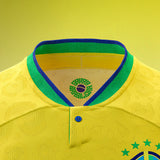 Camisa Seleção Brasil 22/23 Nike - Amarelo - Vilas Store