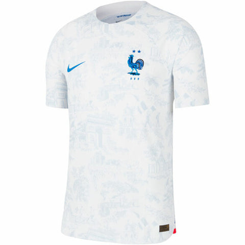 Camisa Seleção França II 2022 Nike - Branco - Vilas Store