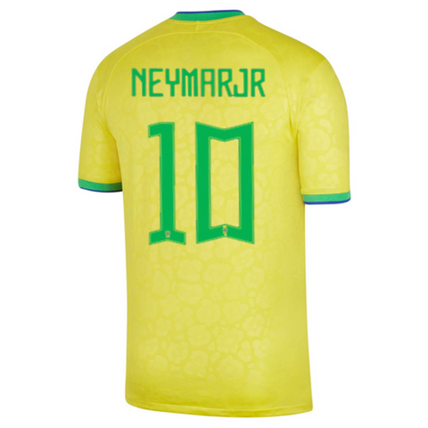 Camisa Seleção Brasil I 22/23 Nike - Amarelo - Neymar Jr #10 - Vilas Store