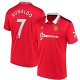 Camisa Manchester United I 22/23 Adidas [Ronaldo #7] - Vermelho - Vilas Store