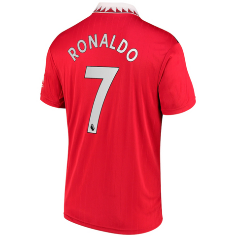 Camisa Manchester United I 22/23 Adidas [Ronaldo #7] - Vermelho - Vilas Store