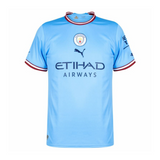 Camisa Manchester City I 22/23 Puma [Haaland #9] - Azul - Vilas Store