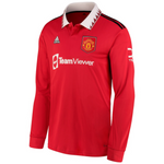 Camisa Manga Longa Manchester United 22/23 Adidas [Ronaldo #7] - Vermelho - Vilas Store