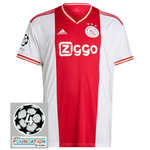 Camisa Ajax I [Patch Champions League] 21/22 Adidas - Branco e Vermelho - Vilas Store