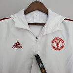 Corta-vento Manchester United 21/22 Adidas - Branco - Vilas Store