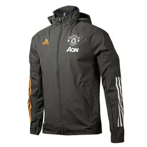 Corta-vento Manchester United 21/22 Adidas - Verde - Vilas Store