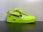 Tênis Nike Air Force 1 Low Off White Volt - Vilas Store