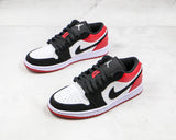 Tênis Nike Air Jordan 1 Low Black Toe - Vilas Store