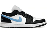 Tênis Nike Air Jordan 1 Low Black University Blue White - Vilas Store