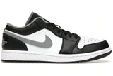 Tênis Nike Air Jordan 1 Low Black White Grey - Vilas Store