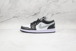 Tênis Nike Air Jordan 1 Low Black White Grey - Vilas Store