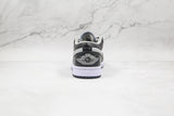 Tênis Nike Air Jordan 1 Low Black White Grey - Vilas Store