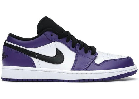 Tênis Nike Air Jordan 1 Low Court Purple White - Vilas Store