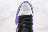 Tênis Nike Air Jordan 1 Low Court Purple White - Vilas Store
