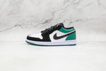 Tênis Nike Air Jordan 1 Low White Black Mystic Green - Vilas Store