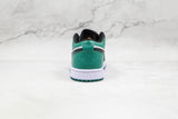 Tênis Nike Air Jordan 1 Low White Black Mystic Green - Vilas Store