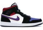 Tênis Nike Air Jordan 1 Mid Lakers Top 3 - Vilas Store