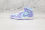 Tênis Nike Air Jordan 1 Mid Purple Aqua - Vilas Store