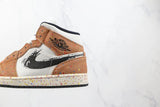 Tênis Nike Air Jordan 1 Mid Se Brushstroke - Vilas Store