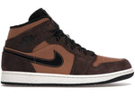 Tênis Nike Air Jordan 1 Mid Se Dark Chocolate - Vilas Store