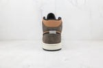 Tênis Nike Air Jordan 1 Mid Se Dark Chocolate - Vilas Store