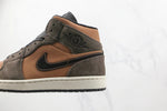 Tênis Nike Air Jordan 1 Mid Se Dark Chocolate - Vilas Store