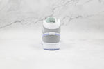 Tênis Nike Air Jordan 1 Mid Wolf Grey Aluminum - Vilas Store