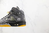 Tênis Nike Air Jordan 5 Retro Off-white Black - Vilas Store