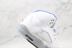 Tênis Nike Air Jordan 5 Retro White Stealth - Vilas Store