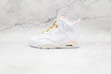 Tênis Nike Air Jordan 6 Retro Gold Hoops - Vilas Store