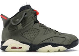 Tênis Nike Air Jordan 6 Retro Travis Scott British Khaki - Vilas Store