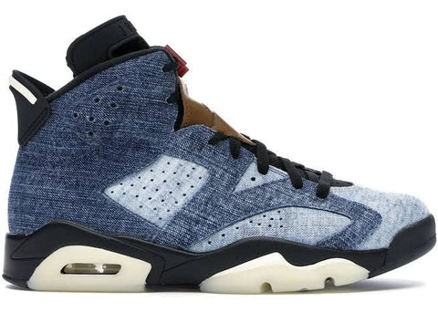 Tênis Nike Air Jordan 6 Retro Washed Denim - Vilas Store