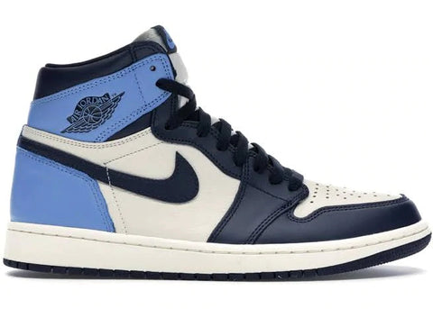 Tênis Nike Air Jordan 1 Retro High Obsidian Unc - Vilas Store