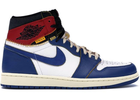 Tênis Nike Air Jordan 1 Retro High Union Los Angeles Blue Toe - Vilas Store