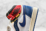 Tênis Nike Air Jordan 1 Retro High Union Los Angeles Blue Toe - Vilas Store