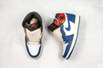 Tênis Nike Air Jordan 1 Retro High Union Los Angeles Blue Toe - Vilas Store