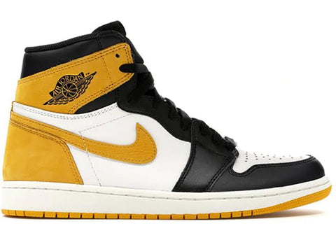 Tênis Nike Air Jordan 1 Retro High Yellow Ochre - Vilas Store