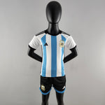 Kit Infantil Argentina 22/23 Adidas - Azul - Vilas Store