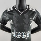 Kit Infantil Juventus II 22/23 Adidas - Preto e Branco - Vilas Store