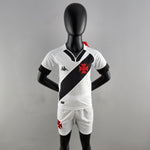 Kit Infantil Vasco 22/23 Kappa - Branco e Preto - Vilas Store