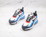 Tênis Nike Air Max 270 React Photo Blue University Red - Vilas Store